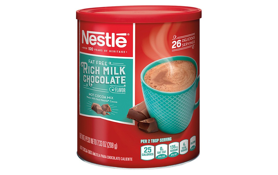 Nestle Hot Cocoa Mix, Rich Milk Chocolate Flavour   Tin  208 grams